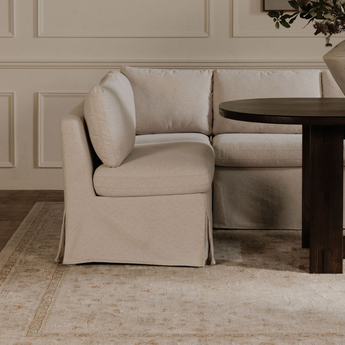 Hennecy Bargale Slipcover Dining Corner Chair