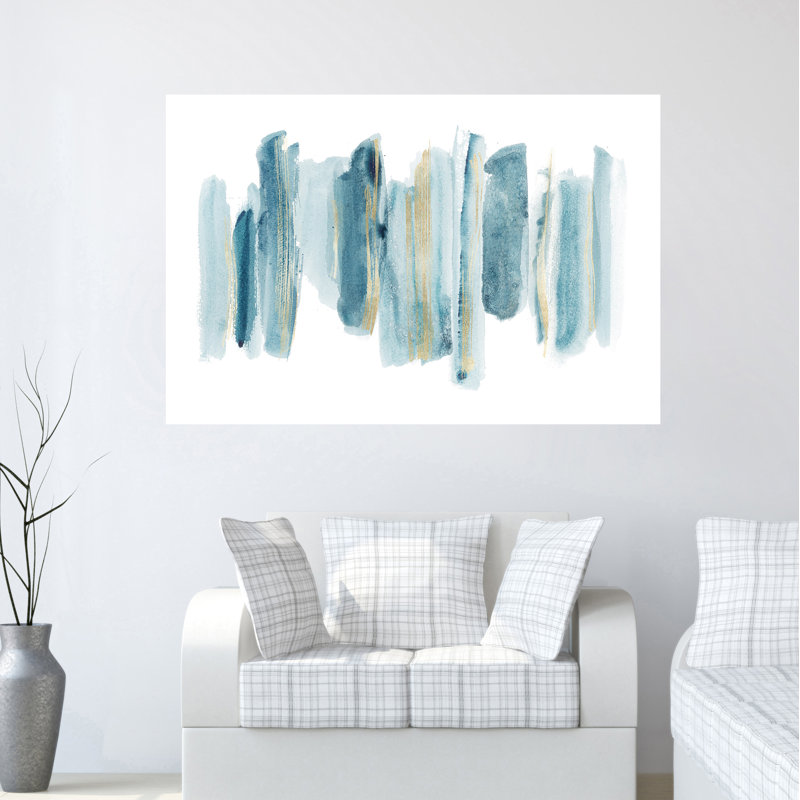 Art mural en verre trempé sans cadre Pallet Line II - 40 po x 60 po