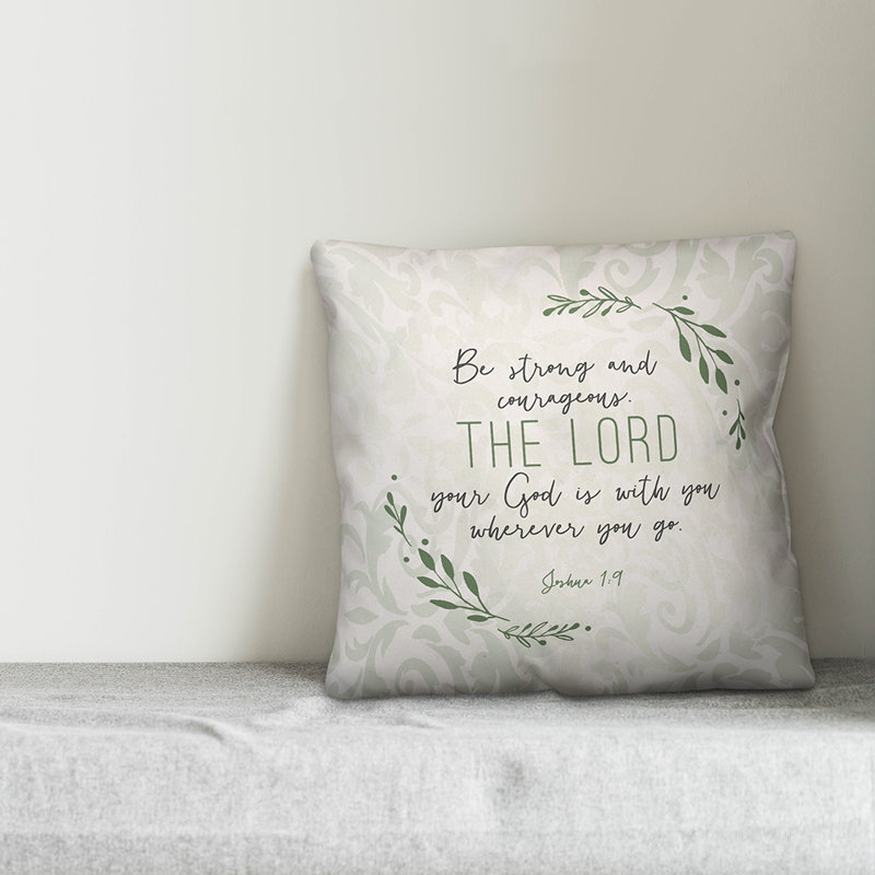 Coussin Be Beige and Courageous