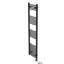 Amyleigh Curved Towel Rail Heated Towel Rails-2092912365-2092912373