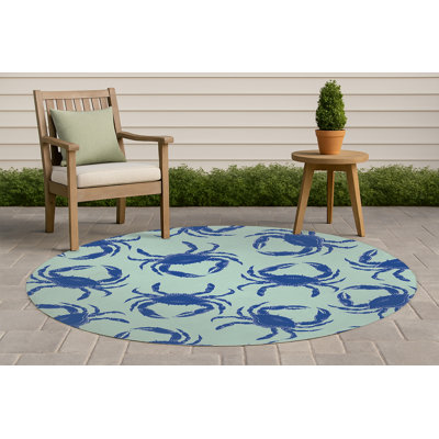 Tapis d'extérieur décoratif Crabby