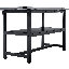 71" X 35.4" Dining Table With 43.3" X 19.7" Storage Platform | Gift Idea-121083298