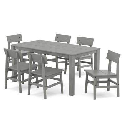 POLYWOOD® 64" Patio Dining Set