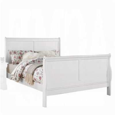 Grand lit blanc
