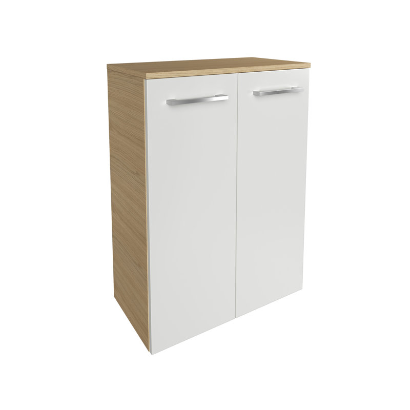 Bathroom Cabinet, Light brown/white