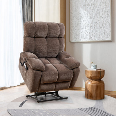 Liyasi Electric Power Lift Recliner Chair  with 2 Motors Massage and Heat for Elderly -  Hokku Designs, 3096FA4C4506413CB297C5688CF6B2AF