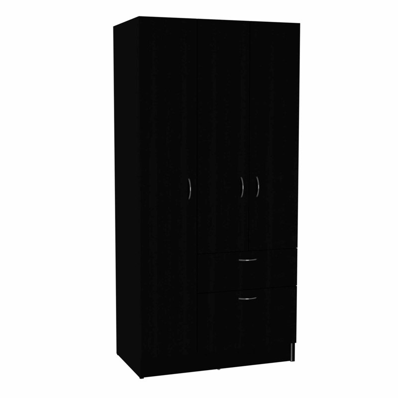 1-Drawer Rectangle Armoire