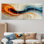Tiffin - spirales abstraites - art mural moderne