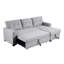 Canapé-lit et chaise longue réversible de 83 po Chanele-2105698545