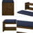 Accent Bench With Lower Shelf Shoe Rack, Padded Seating Bench-536424863-531177045