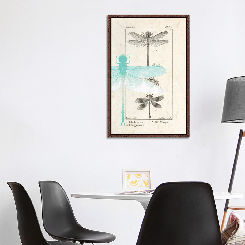 Field Guide I 1 Piece Wall Art on Canvas, 101.6cm H x 66.04cm W x 3.81cm D, Classic Brown Wood Framed