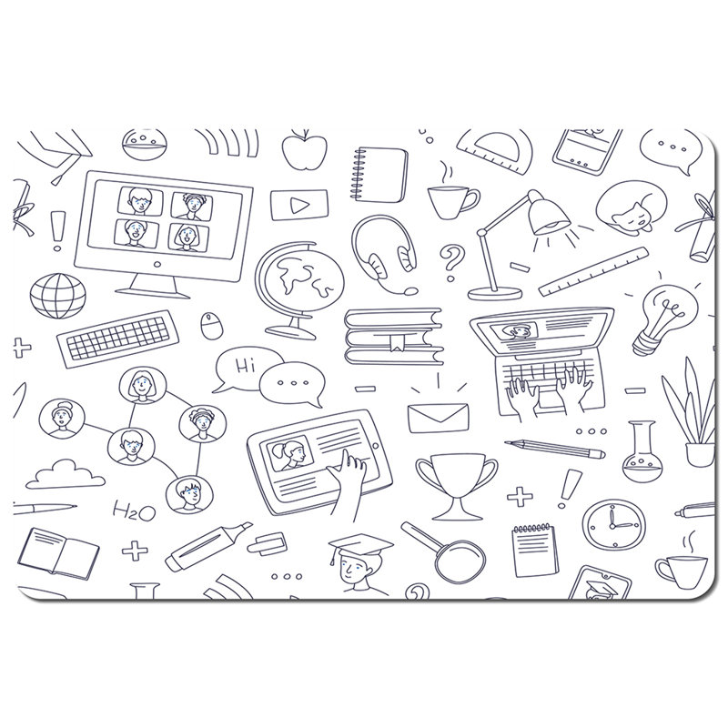 Domenic Cork, Polyester Rectangle Placemat