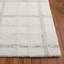Plaid Wool Hand Tufted Area Rug-1965098244