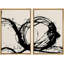 «Collage géométrique de peinture en aérosol circulaire», 2 pièces-98554234-98554235