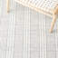 Tapis gris / beige en laine tissé à la main Hoxton-1836691205