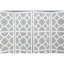 Cloison 4 panneaux quart de feuille-283659104