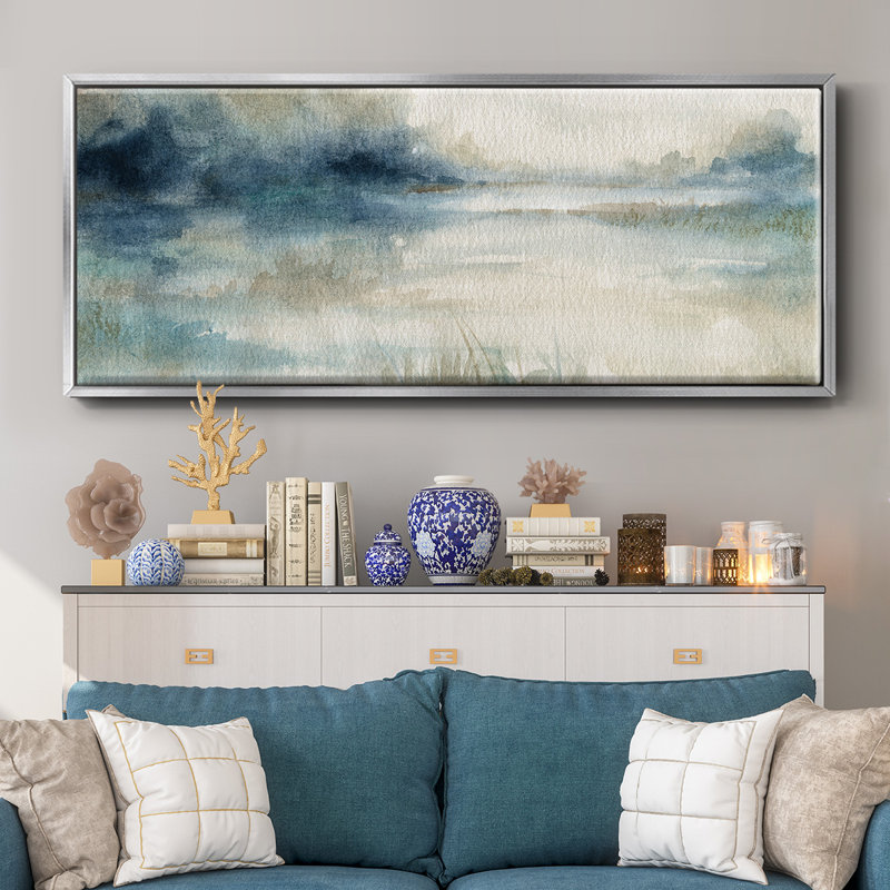 Still Evening Waters II- Framed Canvas