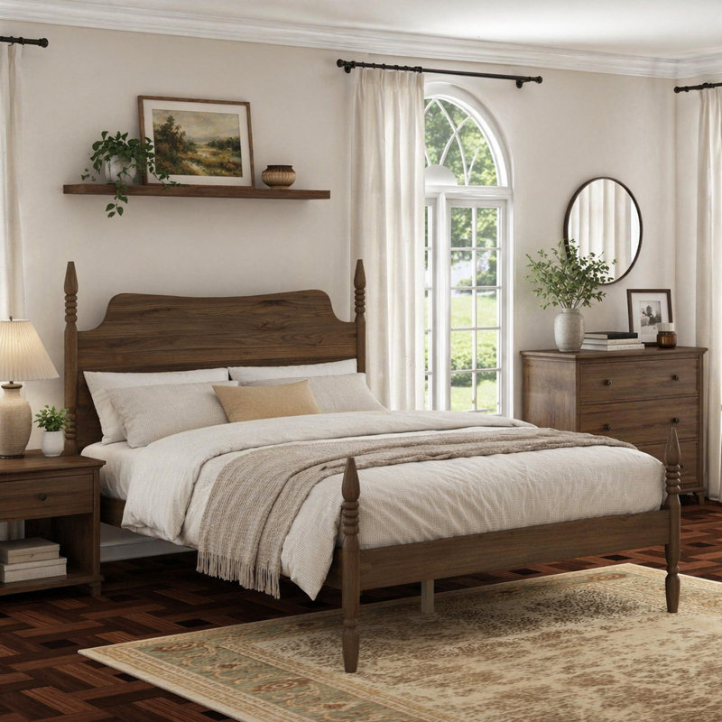 Platform Bed Frame, Queen