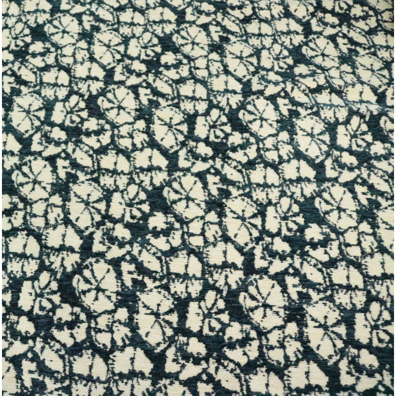 Vivian-Amy Chenille Jacquard Fabric, Indigo