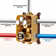 Rainier Thermostatic Rainfall Shower System with Rough in-Valve