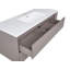 1200mm Single Bathroom Vanity with Integrated Ceramic Basin