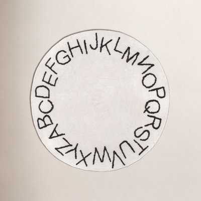 Tapis Alphabet SpinCleaneable