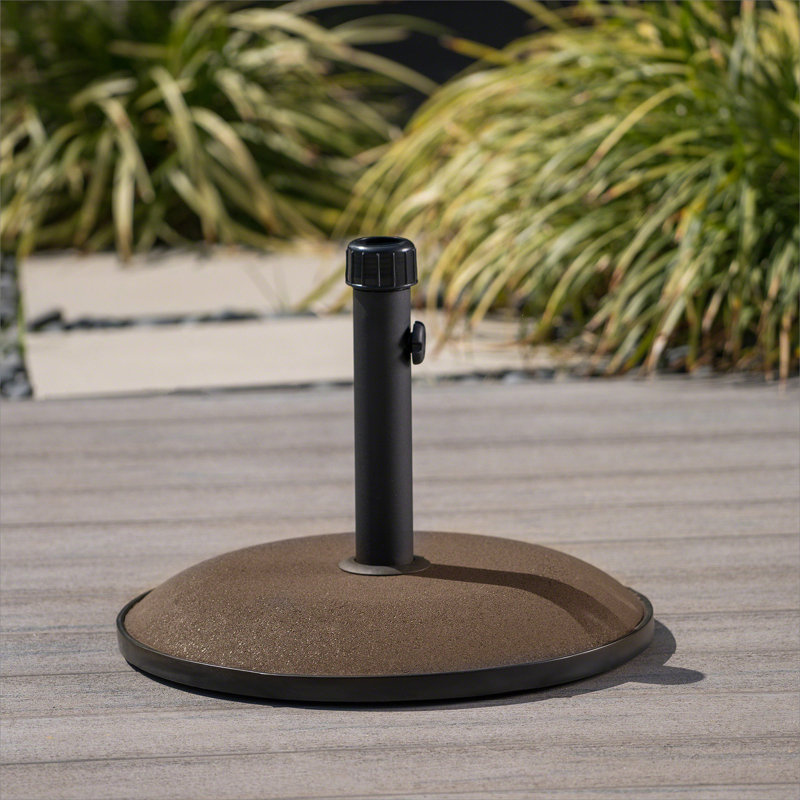 Base de parasol polyvalente pour le plein air, robuste et élégante