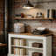 Console, meuble télé vintage pour vestibule - standard