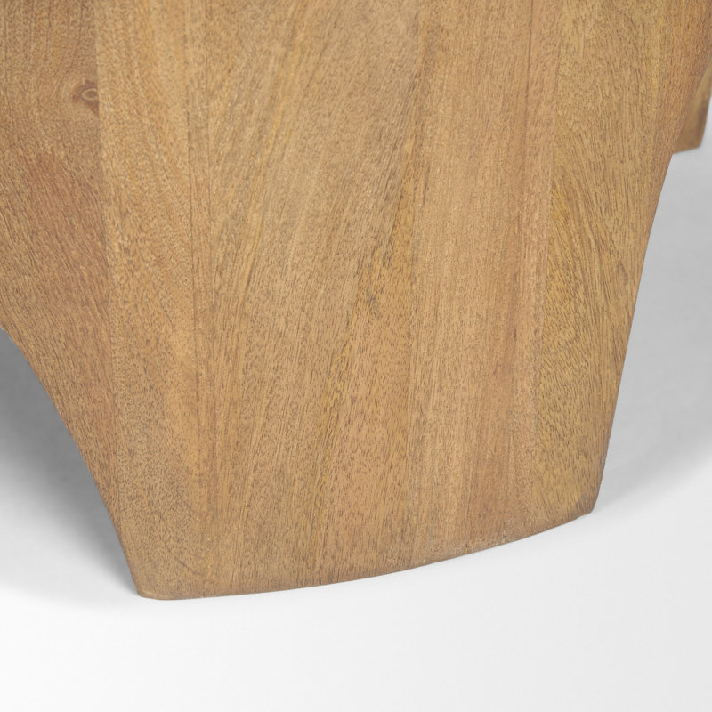Shima Oval Coffee Table, Brown
