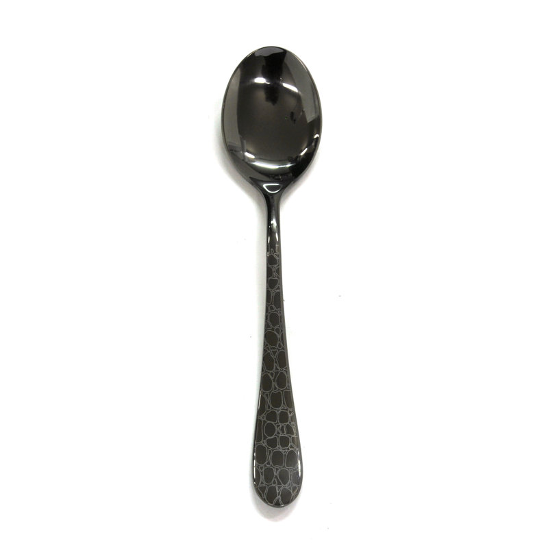 Coccodrillo Dinner Spoon, Oro-nero