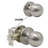 Passage Door Knobs with Round Rosette-43663671
