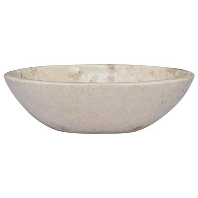 Borough Wharf Trask 530 mm L x 400 mm W Marble Oval Sink