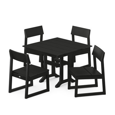 POLYWOOD® Edge 38" Patio Dining Set
