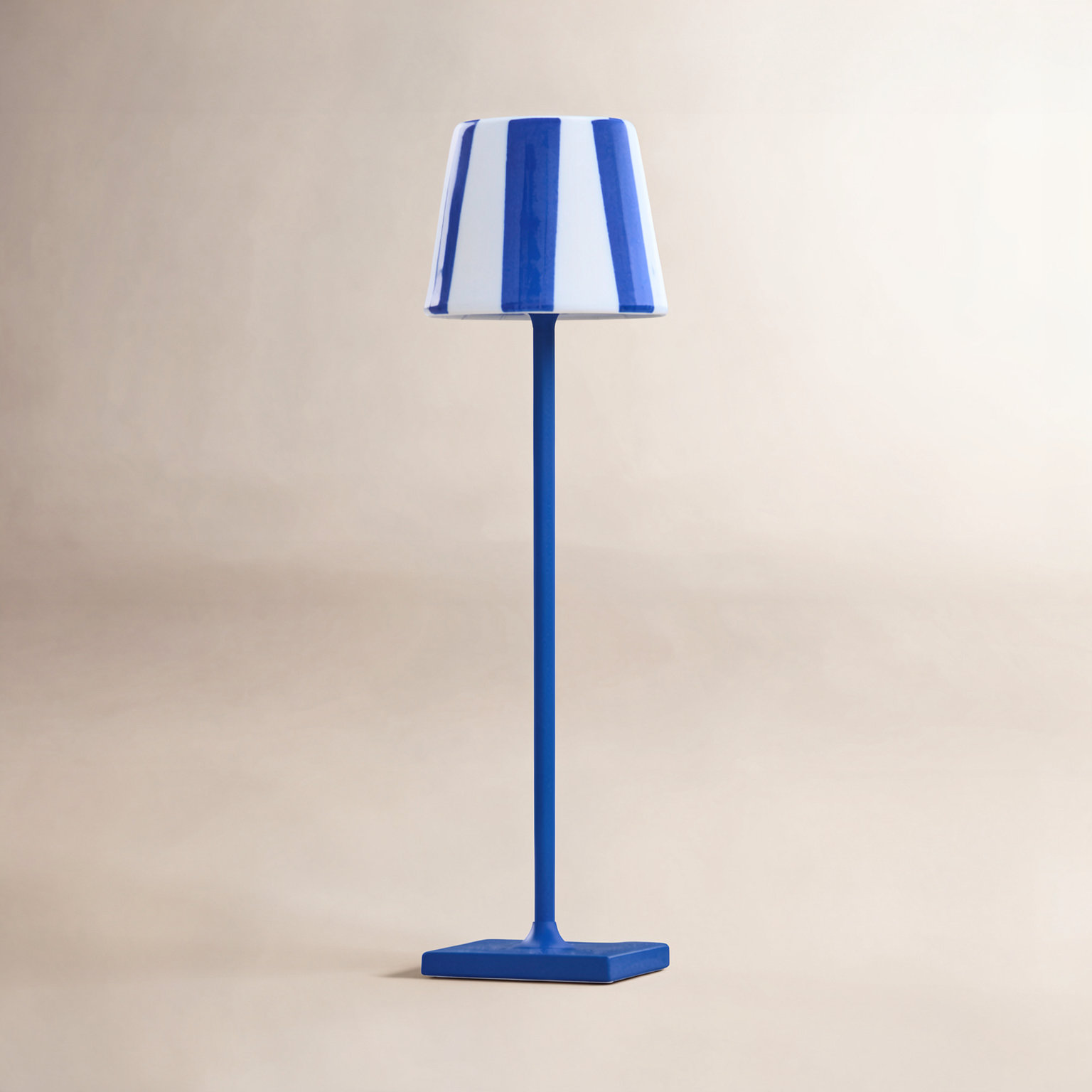 Poldina Pro Lido Lamp Shade, Blue Stripes