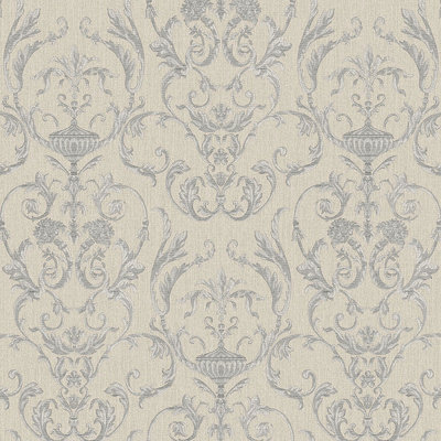 10m x53cm 3D Embossed Matte Wallpaper Roll