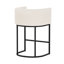 Tabouret de comptoir 26 po avec structure en métal-123103705