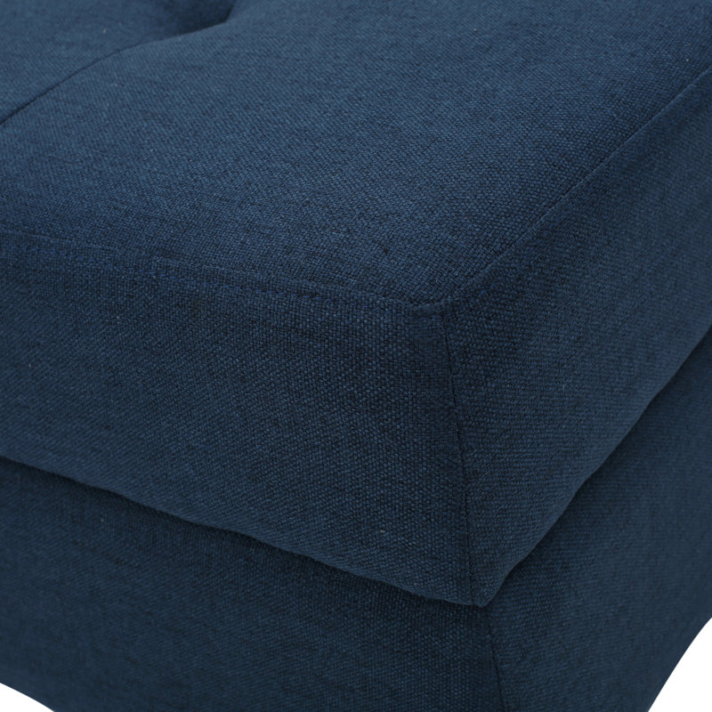 STORAGE OTTOMAN, Navy Blue