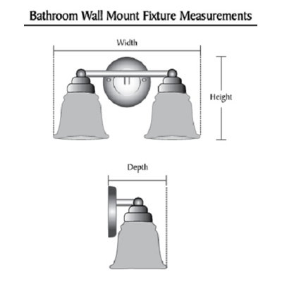 Éclairage pour meuble-lavabo à 4 lumières Mccluskey