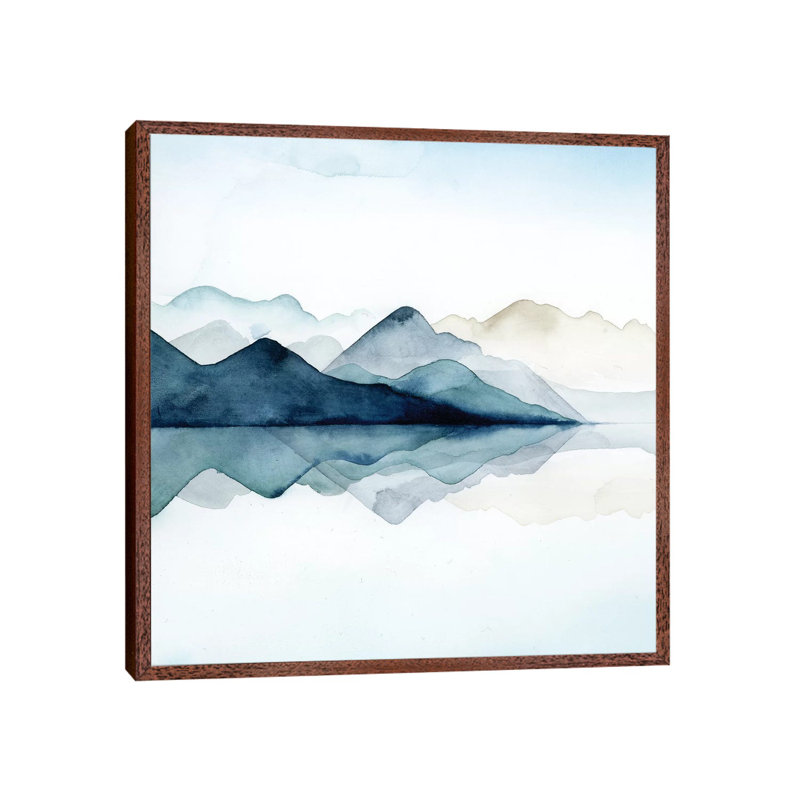 Glacial I by Grace Popp - Gallery-Wrapped Canvas Giclée on Canvas, Classic Wood Floater Framed, 93.98 cm H x 93.98 cm W