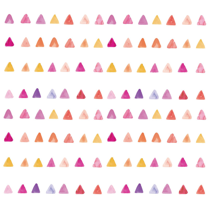 Abstract Non-Wall Damaging Wall Decal