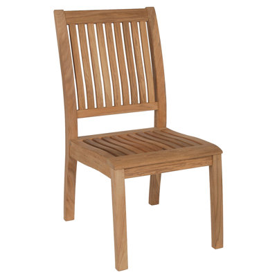 Monaco Outdoor Teak Dining Side Chair