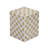 Callista 18" Modern Bohemian Ceramic Tiled Rectangle End Table-1924614603