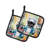 Caroline's Treasures The Dog Chef Polyester Potholder Set