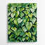 Aquarelle botanique 47, art mural vert en métal-695098885