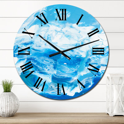 Horloge murale surdimensionnée