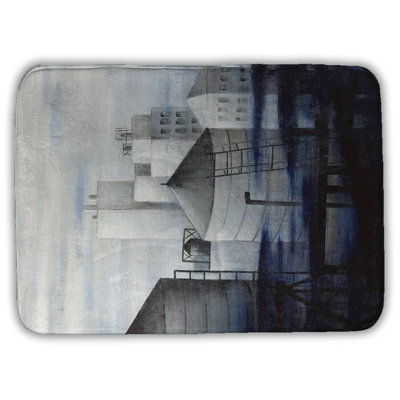 Ezren Microfiber Non-Slip Bath Mat