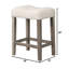 Table de salle à manger carrée en chêne 36 po et 4 tabourets à hauteur de comptoir 36 po, 5 pièces transitionnel, bois d'ingénierie, simple à assembler et confortable pour les adultes, assemblage