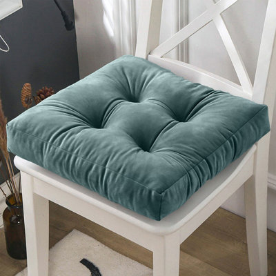 Plush Cushion Winter Thickened Non Slip Chair Cushion Student Stool Warm Cushion Tatami Chair Cushion Car Booster Seat Cushion