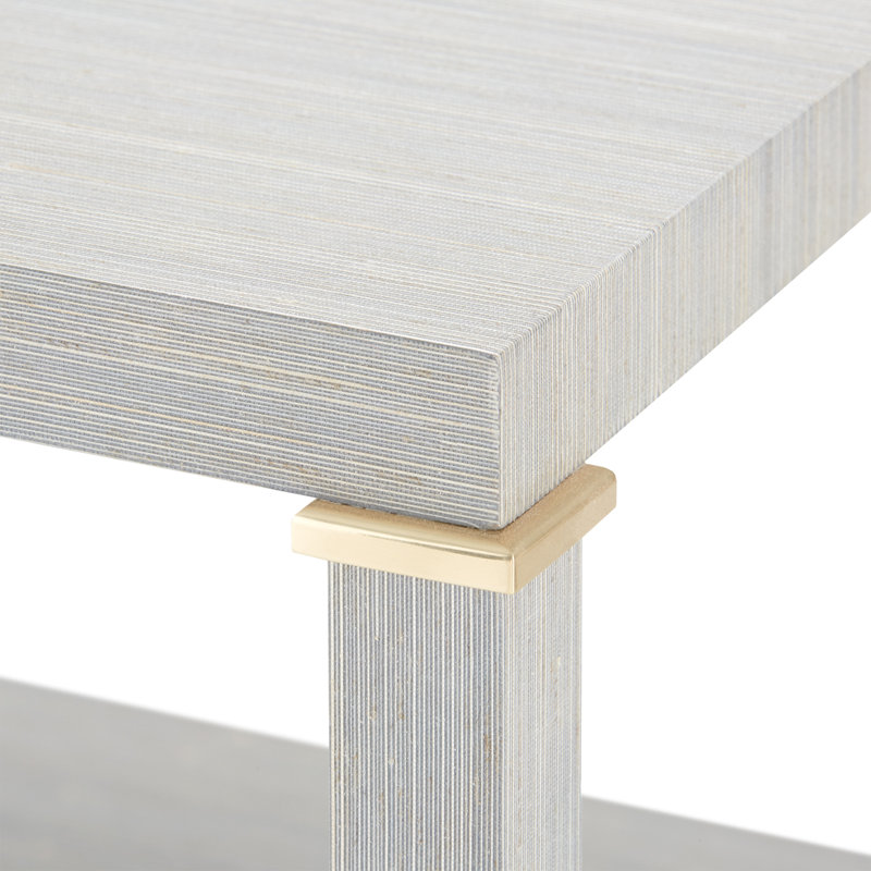 Pascal End Table, Slate Blue