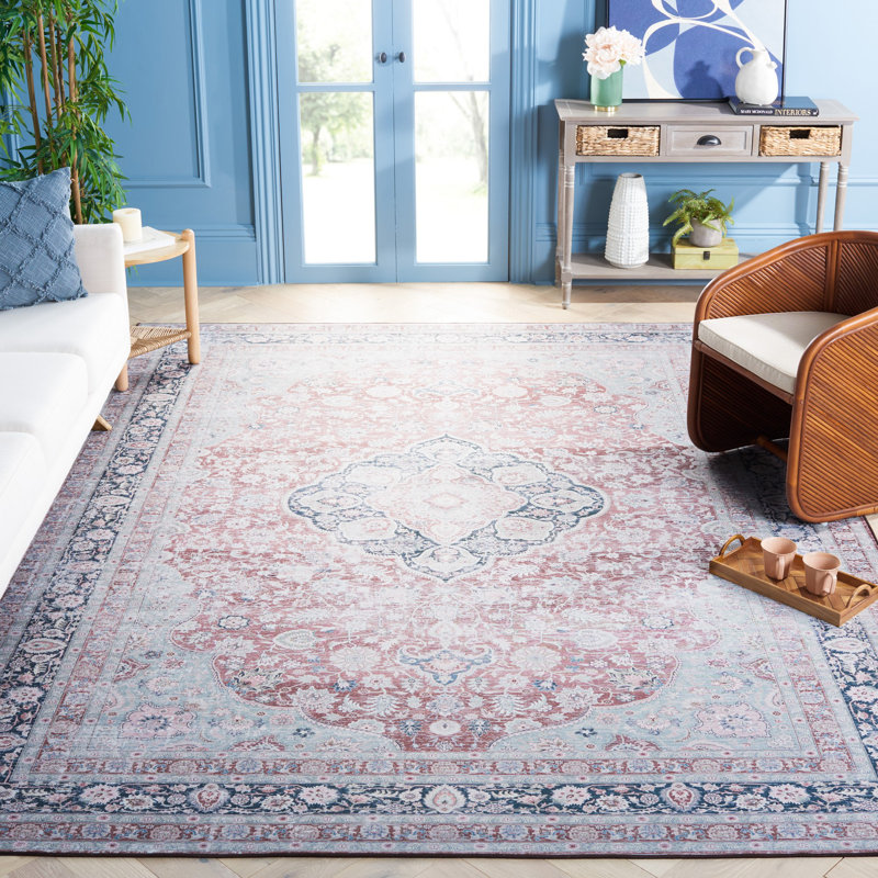 Tapis oriental rouille / sauge, Rectangle 8 pi x 10 pi
